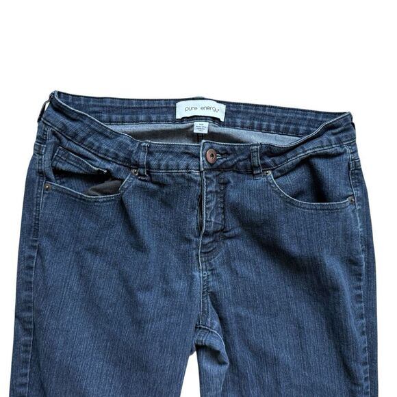 Womens Pure Energy Bootcut Dark Rinse Jeans - Sz 14W - Picture 2 of 3